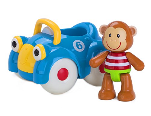Early Learning Centre 137041 Toy-Box Monty Monkey And His Motor Car