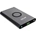Produktbild InLine 1477 Qi-Plate Powerbank 7000mAh drahtlos Charging induktiv Laden und wiederaufladen schwarz