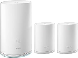 HUAWEI Wi-Fi Q2 Pro (1 Base + 2 Satélites) - Sistema de Wi-Fi en casa, Gigabit Powerline, Puertos GE completos, Roaming...