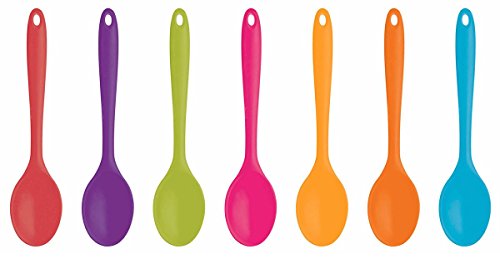 Colourworks Silikon-Kochlöffel, 27 cm – Rot - 3