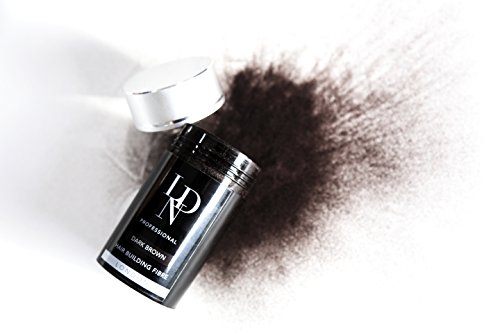 LDN Professional Twin Pack Hair Fibres for Hair Loss and Thinning Hair, Multi Pack with 2 bottles (Medium Brown)