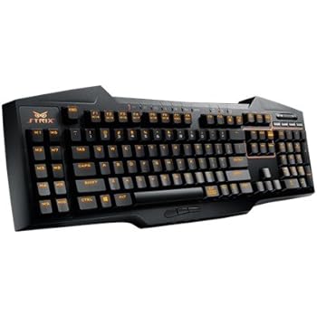 ASUS Strix Tactic Pro Mechanical Gaming Keyboard with Cherry Red MX Switches and 50 Million Keystrokes