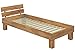 Produktbild Erst-Holz® Einzelbett Buche Natur 100x200 Futonbett Jugendbett Massivholzbett Rollrost 60.80-10