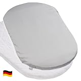 Bezug für ovale Stubenwagen-Matratze