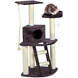 Kerbl Eck-Kratzbaum ZIRKOON, grau, 55 x 55 x 120 cm