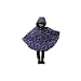 Vine Kids Boys Girls Waterproof Raincoat Poncho Star Rain Coat for Travel,Outdoor,Camping,Riding