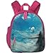 Produktbild Funny Schoolbag Backpack White Clouds Kid and Toddler Student Backpack School Bag Super Bookbag