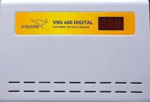 V-Guard VNS 400 Digial Voltage Stabilizer (Grey)