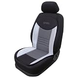 Cartrend Speed 303-03 Cubierta de Asiento, Plateada