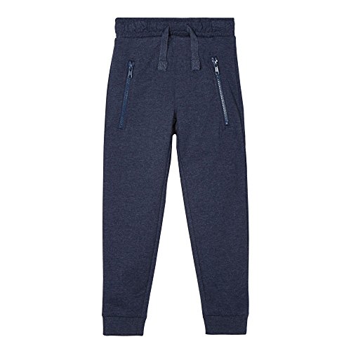 Bluezoo Kids Boy's Navy Cuffed Jogging Bottoms Age 4-5