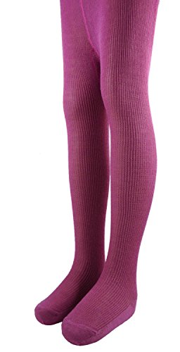 Baby/ Children Eco Tights 100% Wool - Bright Pink, 23/26 bzw. 98/104