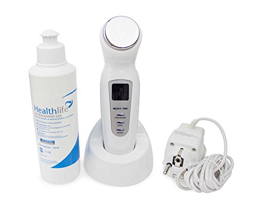 Unidad de terapia de ultrasónico para el hogar recargable de 1 MHz Med-Fit, perfecta para tratar músculos, tendones, articulaciones y muchas otras afecciones dolorosas;