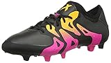 Ground Type: Astro Turf/3 G adidas X 15.1 Fg/ag, Botas de Fútbol para Hombre, Multicolor, 47 EU, Negro / Rosa, EU 42 (UK 8)