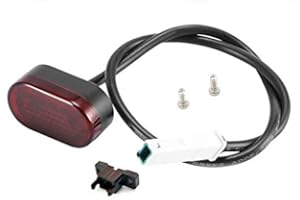 EWheel | Luz Trasera para Patinete Xiaomi M365/Pro & 1S/Essential/Pro2 | Incluye tornillería y Soporte.