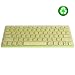 Produktbild Sidiou Group 2.4GHz Dünne drahtlose Bluetooth Tastatur von vollem Bambus,Bambus Tastatur für Laptop-Computer, Kompakte drahtlose Bambus Bluetooth Tastatur