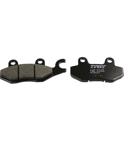 Cyleto Bremsbeläge Für Honda VF 500 Vorne & Hinten – Halbmetallisch, Für Modelle 1984-1985