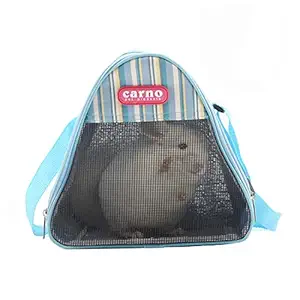 Wontee Small Animals Carrier Bag Hamster Portable Outgoing Bag for Rat Guinea Pig Hedgehog Chinchilla Squirrel