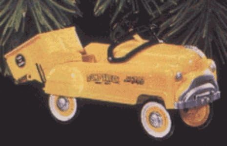MIB 1997 Hallmark Ornament Kiddie Car Classics Murray Dump Truck # 4 Series Cast Metal