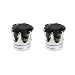 Produktbild ECMQS 1 Paar Magnetische Ohne Piercing Ohrstecker Ohrringe Schmuck Zirkon Für Männer Frauen (Schwarz)