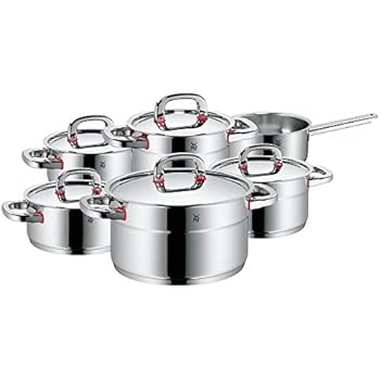 WMF Topf-Set 5-teilig Bratentopf Fleischtopf