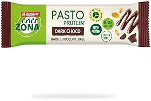 ENERVIT EnerZona Easy Lunch Pasto Protein sostitutive del pasto ● 25 barrette da 55g gusto Dark Choco