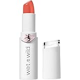 Wet n Wild, Megalast Lipstick, Rossetto Idratante, Lunga Durata con Finish Lucido, Formula Idratante con Microsfere, Bellini 