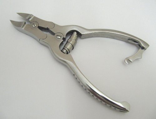 Pathfinder Technologies ® New Bright polished Professional Heavy Duty Stainless Steel Cantilever Nail Clippers Nippers for Chiropody or Podiatry. 100% Money Back Guarantee!