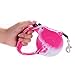 Produktbild FORTR HOME Dauerhafte einziehbare Hundeleinen, die Welpen-Hundeleine verlängern, führt Haustier-Fußgänger-Haustier-Produkte (3M / 5M), Blau, 3 M (Color : Rose, Size : 3 M)
