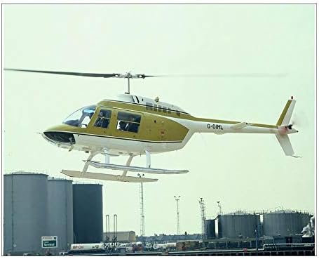 Media StorehouseFlightGlobal Print - Bell 206 Jetranger G-OIML - Print 10"x8" (25x20cm) (1568153)