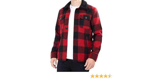 lumberjack jacket fur collar