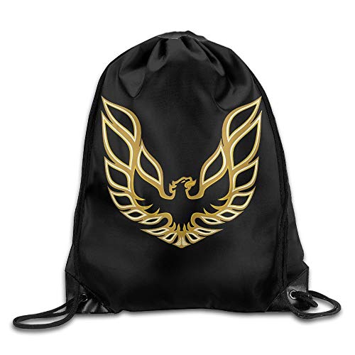 Cleaer Trans Am Firebird Logo Print Drawstring Shoulder Bags Gym Bag Travel Backpack - 
