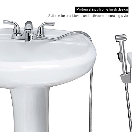 EgoEra® Massives Messing Chrom poliert, 3-Wege Brause Dusche Umschaltventil/Dusche Adapter/Umsteller/ Umstellventil - 3