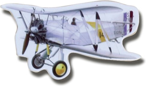Magnettafel Flugzeug – Historische Design Metall Magnetpinnwand 60×40 cm – Memoboard Pinnwand mit Motiv: Flugzeug Junkers JU 52 – inkl. 8 Magnete Flugzeuge für Magnetwand – Original GUMA Magneticum® - 9