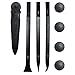 Price comparison product image MIAYAYA 3 Pcs Nylon Plastic Spudger with Opening Tools Tool Opening Wheel & 5 Blades for Apple iMac 21" 24" 27" Opening Tablet iPad iPhone Laptop Motherboard Screen Repair