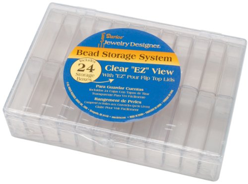 Darice Kunststoff Bead Organizer 6.375-inch X 11,4 x 1.375-inch-