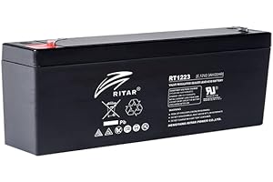 Ritar 12v-2.3ah rechargeable Alarm control panel battery for Texecom, Veritas & compact panels