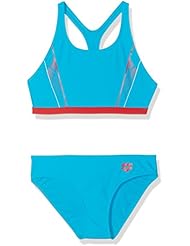 Arena Bikini Para Mujer Bikini de natación Skid Turquesa turquoise/Red/White Talla:42 [DE 40]