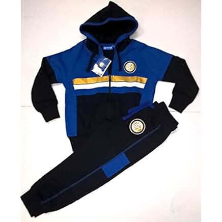 Tuta Uomo Inter - Felpa Con Pantalone, Abbigliamento Ufficiale FC Internazionale Milano - Foto 4