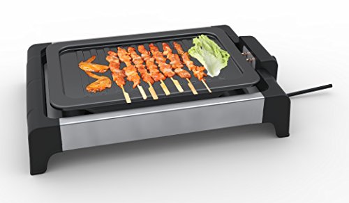 Triomph ETF1493 Elektrogrill für Fleisch, 45 x 28 x 8,5 cm, Schwarz - 3