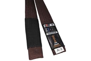 OSS-BJJ COMBAT SPORTS OSS Combat Sports BJJ Belt - Brazilian Jiu Jitsu Belt - Jujitsu Belt - RIBJJF Approved Adult’s Size Brazilian Jiu-Jitsu Belt 100% Cotton Durable Competition Ready Belts- BJJ Gi A2, A3 (Brown, A2)