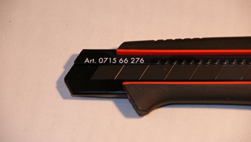 Würth Cuttermesser 25mm Extrem stabil rutschfester 2K Griff robuste Klingenführung Top Qualität Universalmesser - 6