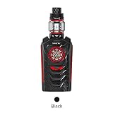 Smok I-Priv Kit, AI Technologie E Zigarette Kit mit TFV12 Prince Tank Vape Akku 230w Compatiable 21700 20700 18650(Schwarz)