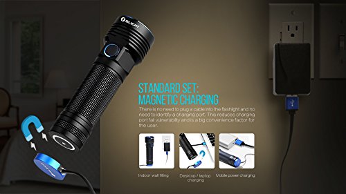 Olight® R50 Pro/Pro LE Seeker Taschenlampe max. 3200 Lumen mit Cree XHP70 CW LED – aufladbar - 9