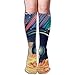 Produktbild DFSDFSASDF Long Socks, Sound System Knee High Socks, Unisex Tube Compression Thigh Sock Crew Athletic Football Stockings