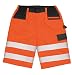 Produktbild Ergebnis Core Safety Cargo Hi Visibility Work Shorts - Gelb Oder O - Orange - XS