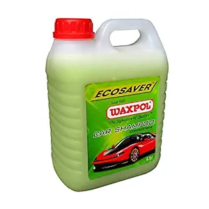 Waxpol Ecosaver Car Shampoo Concentrate - 2.5 LTR. (for Bucket, Foam & Snow Foam Wash)