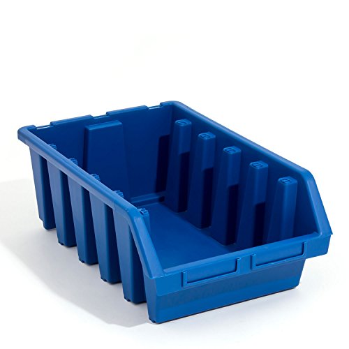 10 Stck. Ergobox Box Stapelboxen blau Gr. 5 Regalbox 500x330x187 Kunststoff