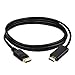 Produktbild Lovearn DisplayPort auf HDMI Konverter, DP/Display Port to HDMI Kabel HDTV Adapter Konverter Male to Female,6 ft Thunderbolt-Kabel für Apple iMAC MacBook Air Pro