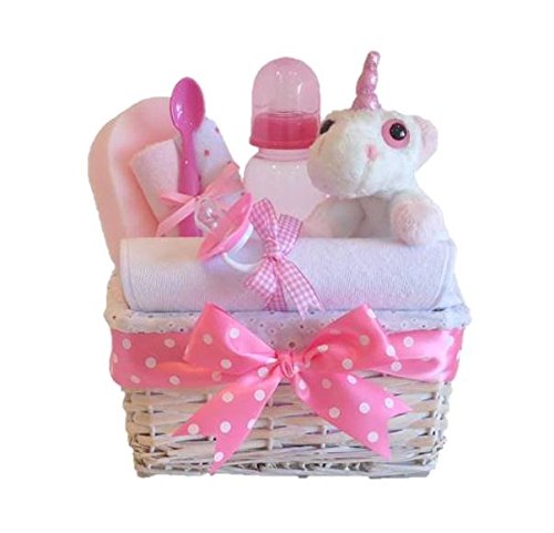 My First Unicorn Baby Girl Gift Basket / Baby Hamper / Baby Shower Gift / New Arrival / Baby Keepsake / FAST DISPATCH