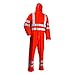 Produktbild Lyngsoe FR-LR57-05-XL Regen-Overall Microflex Flammschutz, warn orange, XL